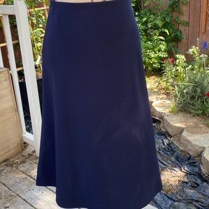 Ann Taylor navy skirt